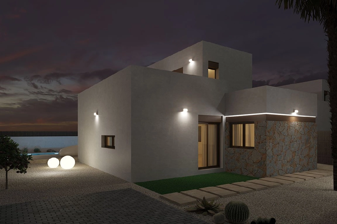 villa en Algorfa en venta, superficie 198 m², estado first owner, + fussboden, aire acondicionado, parcela 308 m², 3 dormitorios, 2 banos, piscina, ref.: HA-ARN-109-E01-13