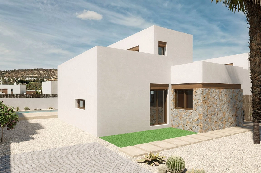 villa en Algorfa en venta, superficie 198 m², estado first owner, + fussboden, aire acondicionado, parcela 308 m², 3 dormitorios, 2 banos, piscina, ref.: HA-ARN-109-E01-2