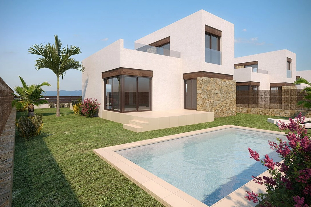 villa en Finestrat en venta, superficie 296 m², estado first owner, aire acondicionado, parcela 457 m², 3 dormitorios, 2 banos, piscina, ref.: HA-FIN-212-E05-1