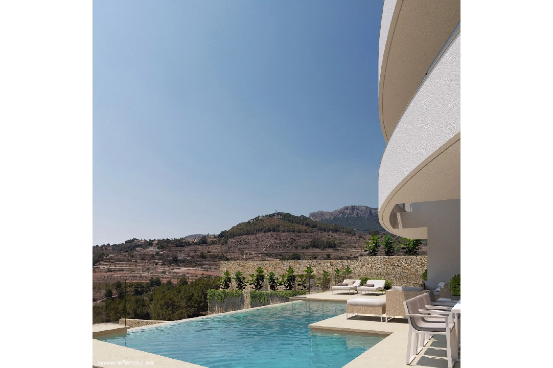 villa en Calpe(Empedrola) en venta, superficie 335 m², aire acondicionado, parcela 1042 m², 4 dormitorios, 4 banos, piscina, ref.: CA-H-1826-AMB-11