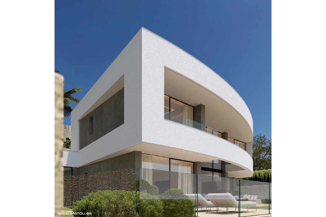 villa en Calpe(Empedrola) en venta, superficie 335 m², aire acondicionado, parcela 1042 m², 4 dormitorios, 4 banos, piscina, ref.: CA-H-1826-AMB-9