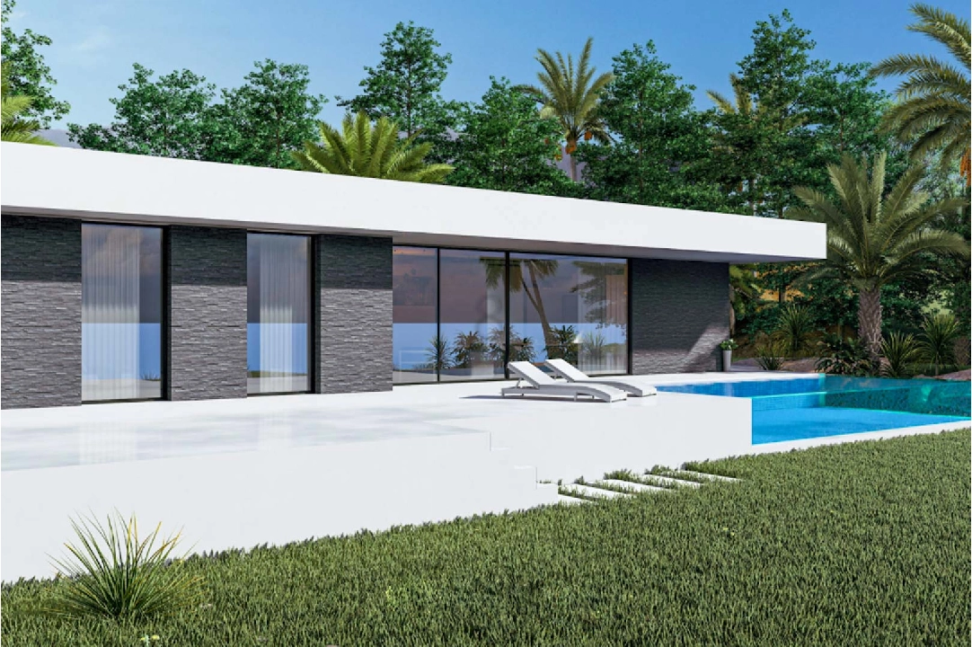 villa en Pedreguer en venta, superficie 160 m², ano de construccion 2024, + KLIMA, aire acondicionado, parcela 1175 m², 3 dormitorios, 2 banos, piscina, ref.: BP-8214PED-1