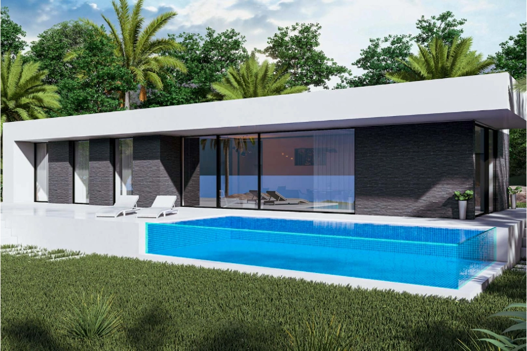 villa en Pedreguer en venta, superficie 160 m², ano de construccion 2024, + KLIMA, aire acondicionado, parcela 1175 m², 3 dormitorios, 2 banos, piscina, ref.: BP-8214PED-4