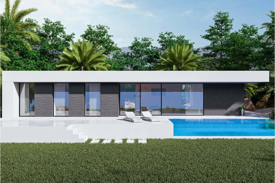 villa en Pedreguer en venta, superficie 160 m², ano de construccion 2024, + KLIMA, aire acondicionado, parcela 1175 m², 3 dormitorios, 2 banos, piscina, ref.: BP-8214PED-5