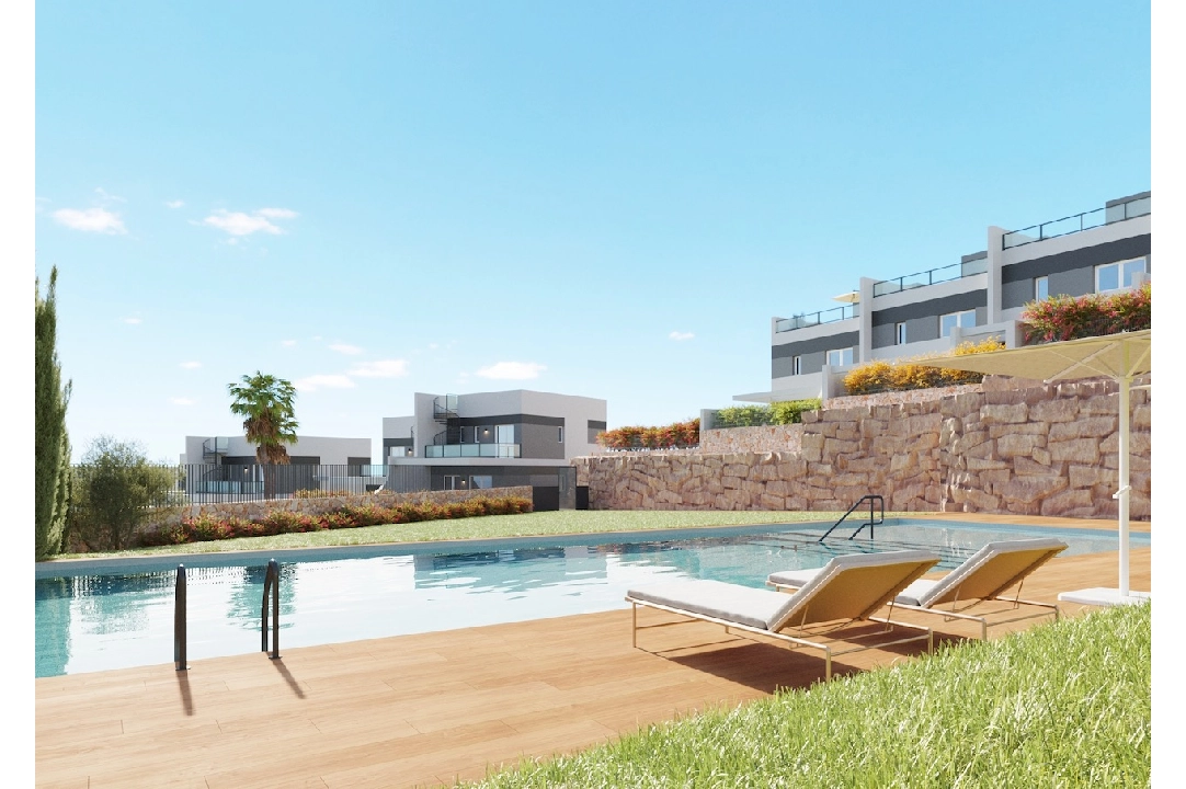 casa de pueblo en Finestrat(Finestrat) en venta, superficie 128 m², aire acondicionado, parcela 275 m², 4 dormitorios, 2 banos, piscina, ref.: CA-B-1828-AMB-2