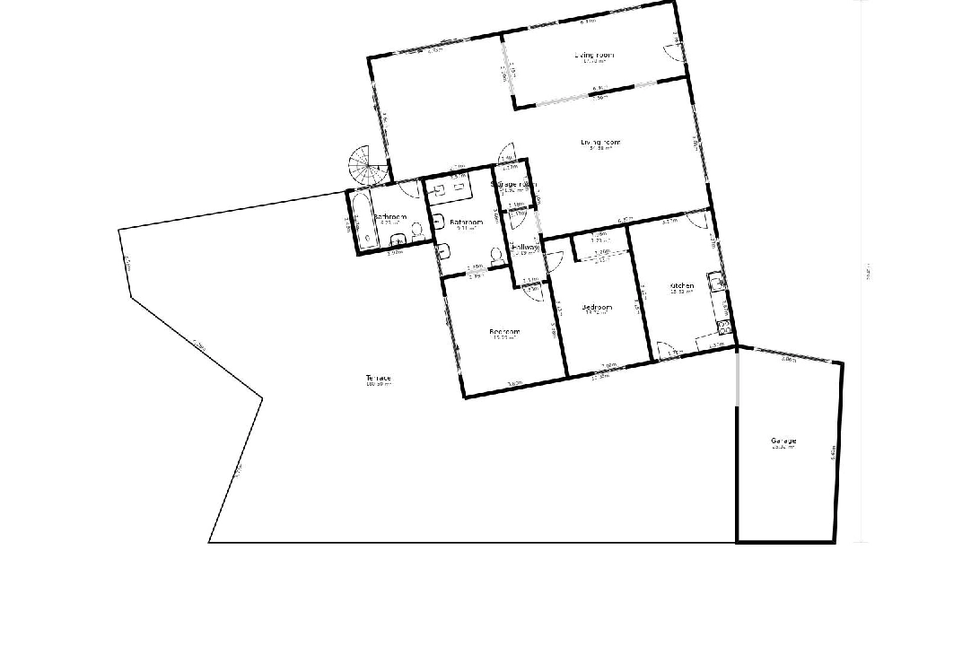 villa en Calpe(Cucarres) en venta, superficie 210 m², aire acondicionado, parcela 800 m², 5 dormitorios, 4 banos, piscina, ref.: COB-3485-10535-34