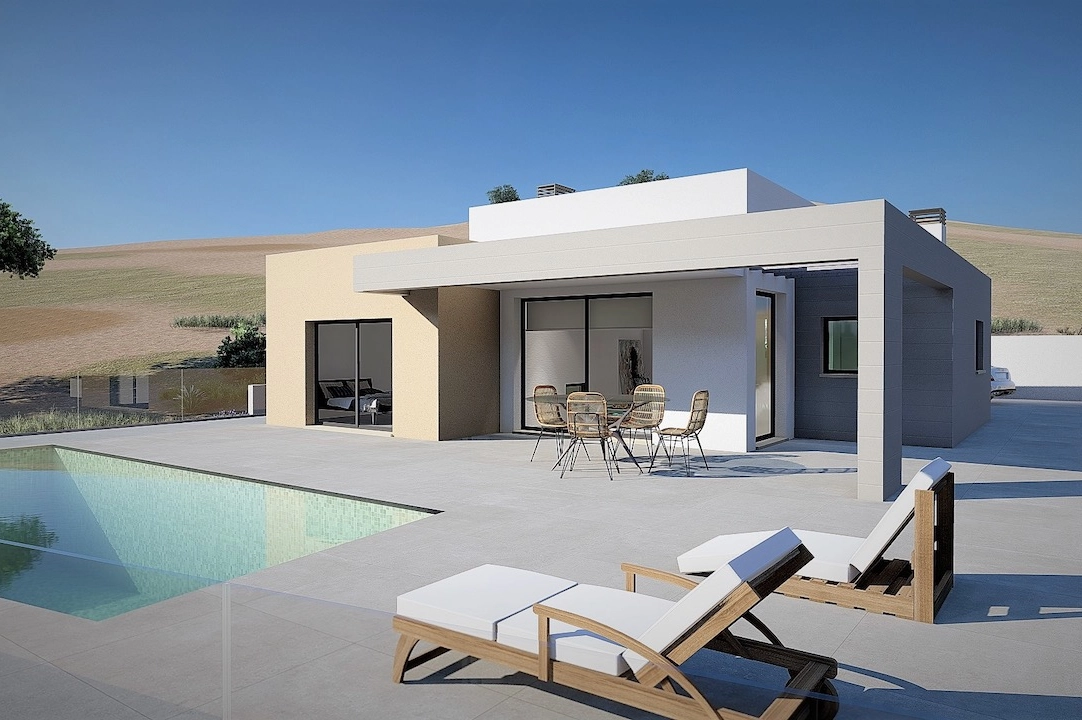 villa en Benitachell(Raco de Nadal) en venta, superficie 145 m², aire acondicionado, parcela 700 m², 3 dormitorios, 2 banos, piscina, ref.: CA-H-1831-AMB-1