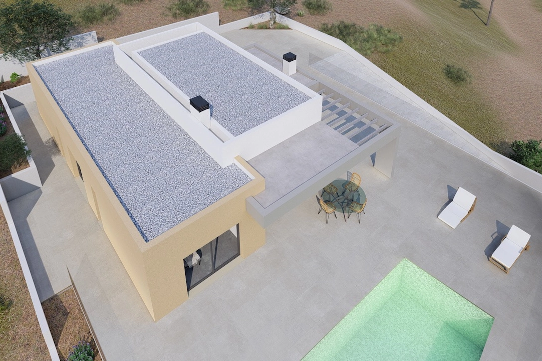 villa en Benitachell(Raco de Nadal) en venta, superficie 145 m², aire acondicionado, parcela 700 m², 3 dormitorios, 2 banos, piscina, ref.: CA-H-1831-AMB-8