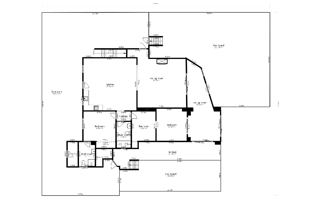 villa en Calpe(Playa De La Fossa) en venta, superficie 195 m², aire acondicionado, parcela 500 m², 3 dormitorios, 3 banos, piscina, ref.: COB-3496-10535-24