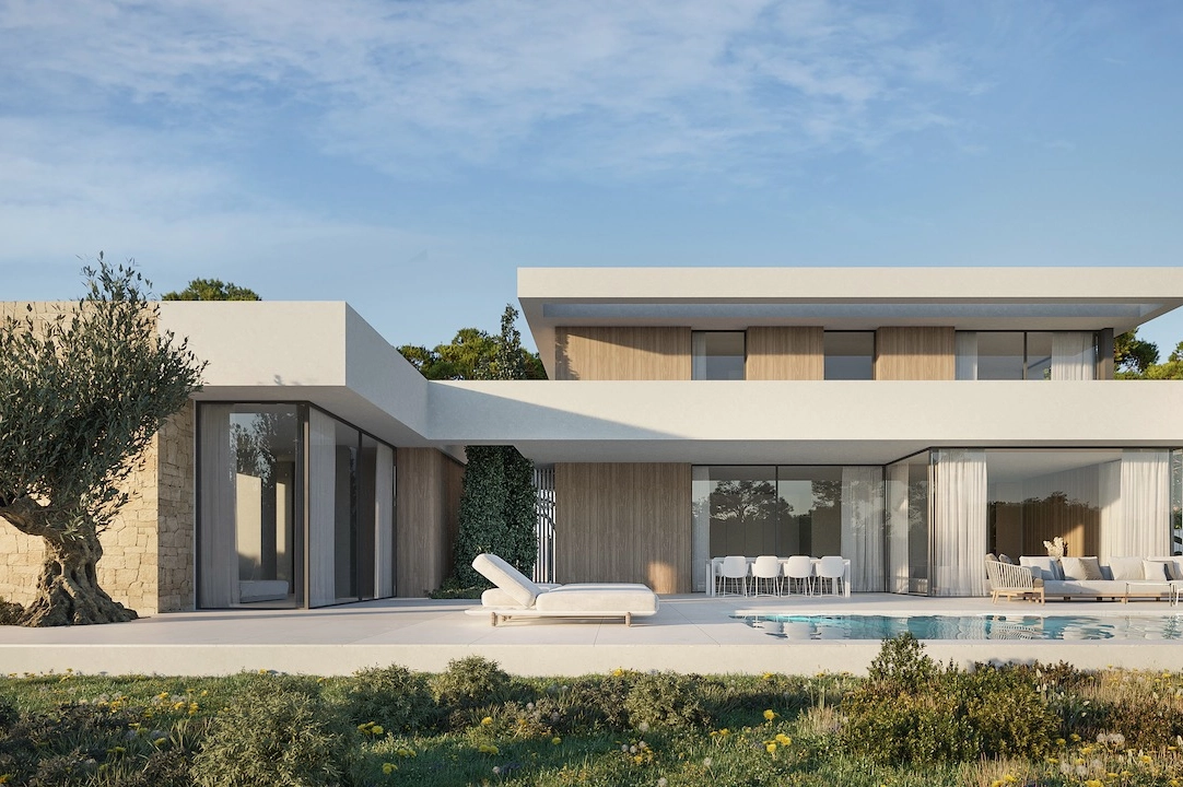 villa en Moraira(Benimeit) en venta, superficie 340 m², aire acondicionado, parcela 814 m², 5 dormitorios, 4 banos, piscina, ref.: CA-H-1837-AMB-5