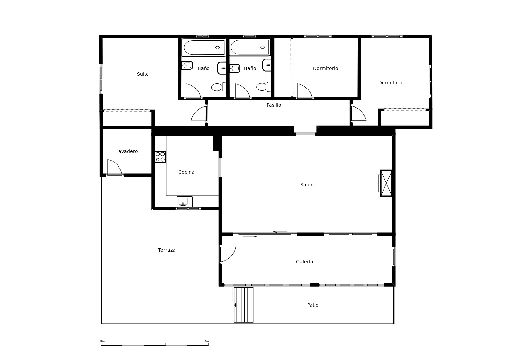 villa en Benitachell(Les Fonts) en venta, superficie 132 m², parcela 672 m², 3 dormitorios, 2 banos, piscina, ref.: CA-H-1844-AMBE-43