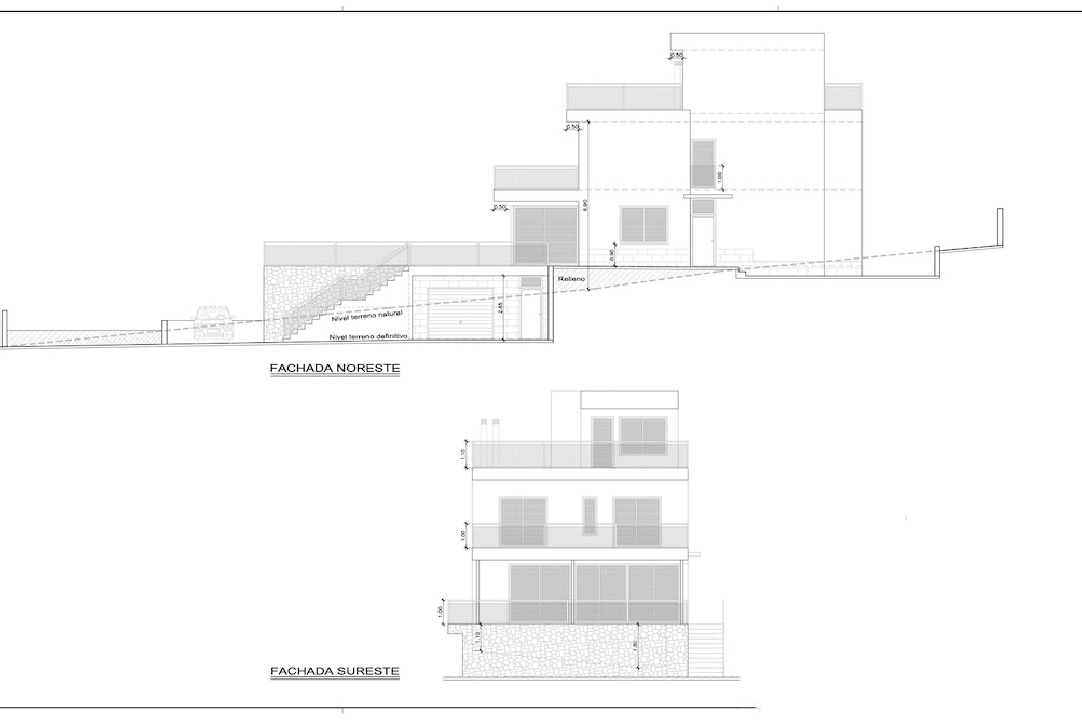 villa en Calpe(Ortembach) en venta, superficie 350 m², aire acondicionado, parcela 792 m², 4 dormitorios, 4 banos, piscina, ref.: CA-H-1849-AMBE-34