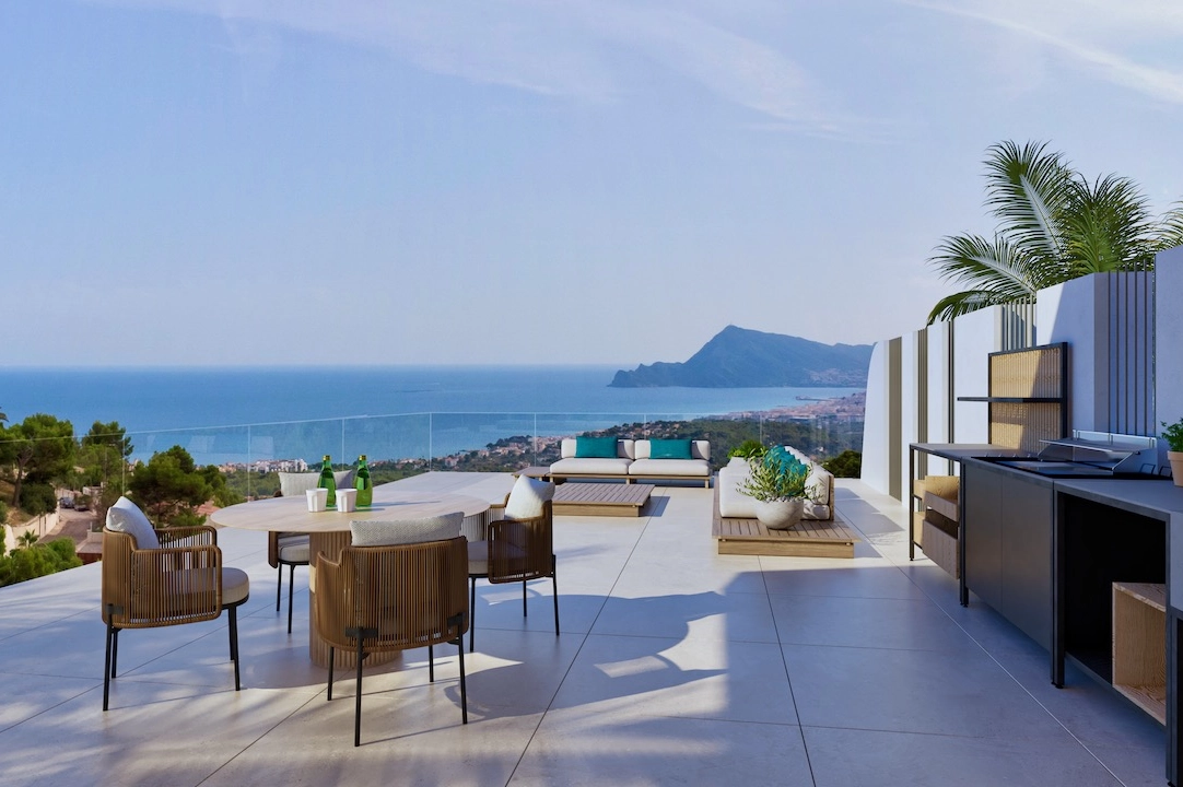 villa en Altea(Altea) en venta, superficie 479 m², aire acondicionado, parcela 1383 m², 4 dormitorios, 4 banos, piscina, ref.: CA-H-1853-AMB-2