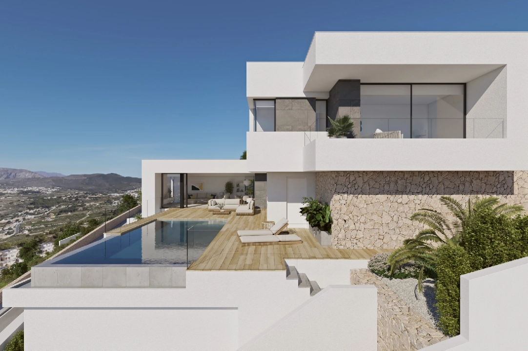 villa en Cumbre del Sol(Cumbre del Sol) en venta, superficie 349 m², parcela 878 m², 3 dormitorios, 3 banos, piscina, ref.: VA-AJ223-4