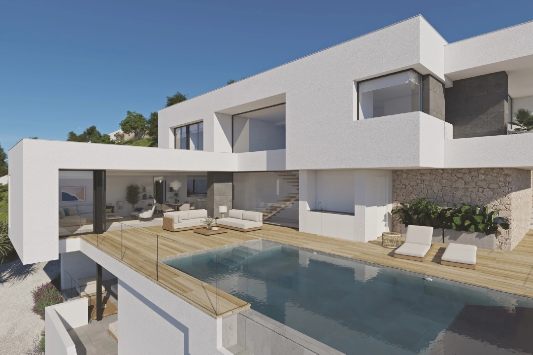 villa en Cumbre del Sol(Cumbre del Sol) en venta, superficie 349 m², parcela 878 m², 3 dormitorios, 3 banos, piscina, ref.: VA-AJ223-7