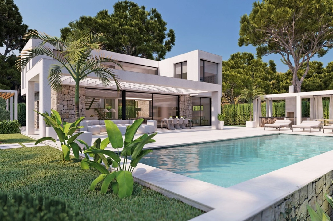 villa en Javea en venta, superficie 246 m², ano de construccion 2024, aire acondicionado, parcela 1003 m², 4 dormitorios, 3 banos, piscina, ref.: BP-4435JAV-2