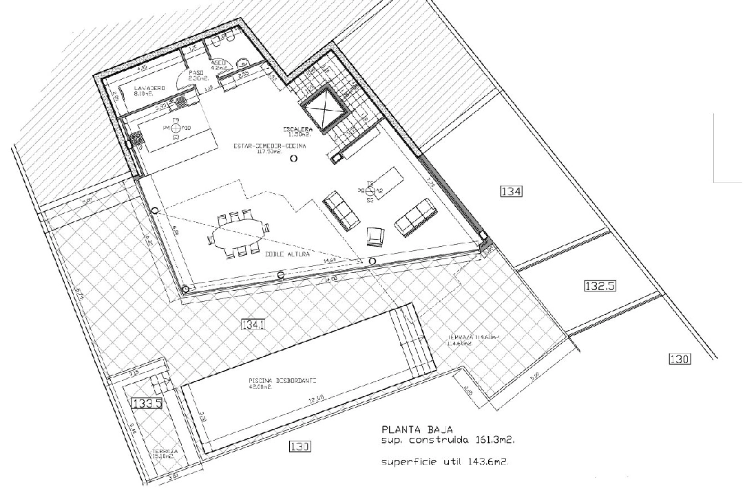 villa en Benissa(La Fustera) en venta, superficie 770 m², ano de construccion 2017, aire acondicionado, parcela 1795 m², 4 dormitorios, piscina, ref.: BP-4442BEN-44