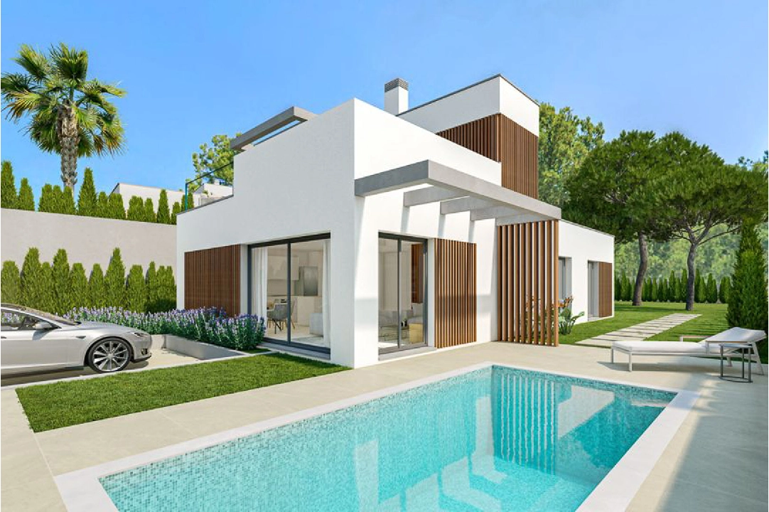 villa en Finestrat en venta, superficie 150 m², ano de construccion 2024, + KLIMA, aire acondicionado, parcela 409 m², 3 dormitorios, 3 banos, piscina, ref.: BP-8231FIN-4