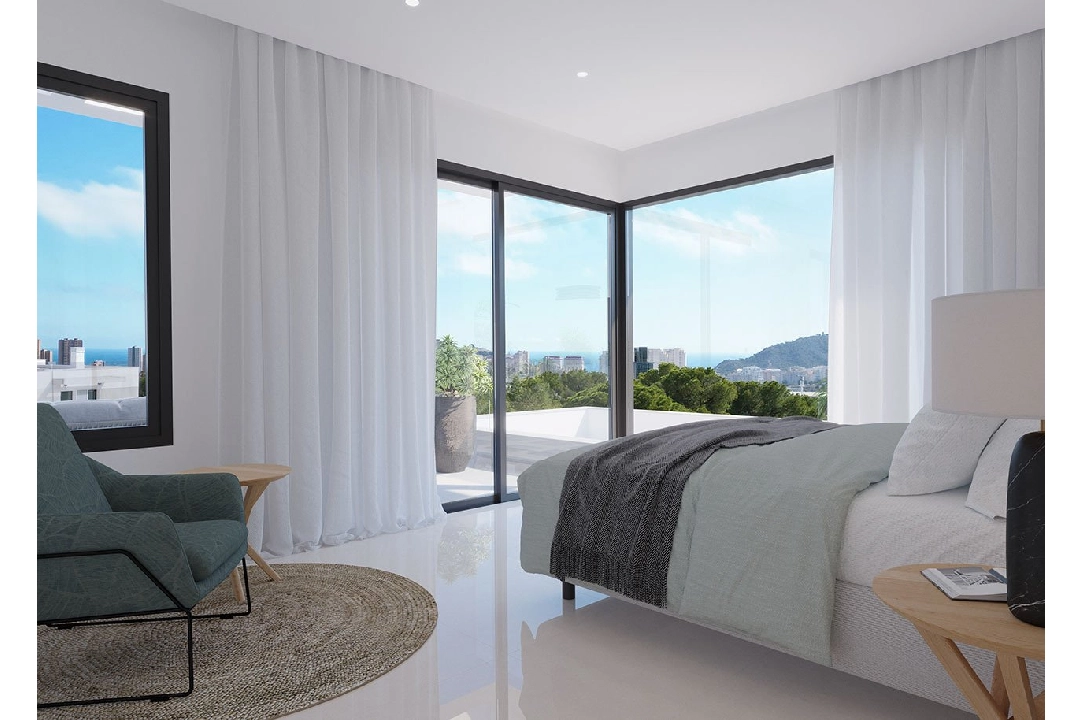 villa en Finestrat en venta, superficie 175 m², estado first owner, + fussboden, aire acondicionado, parcela 455 m², 3 dormitorios, 3 banos, piscina, ref.: HA-FIN-106-E01-13