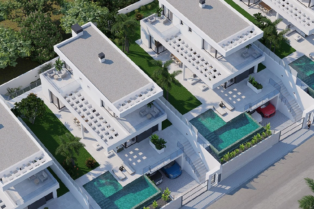 villa en Finestrat en venta, superficie 175 m², estado first owner, + fussboden, aire acondicionado, parcela 455 m², 3 dormitorios, 3 banos, piscina, ref.: HA-FIN-106-E01-21