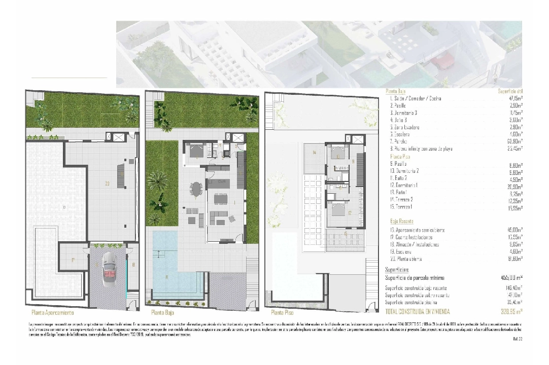 villa en Finestrat en venta, superficie 175 m², estado first owner, + fussboden, aire acondicionado, parcela 455 m², 3 dormitorios, 3 banos, piscina, ref.: HA-FIN-106-E01-23