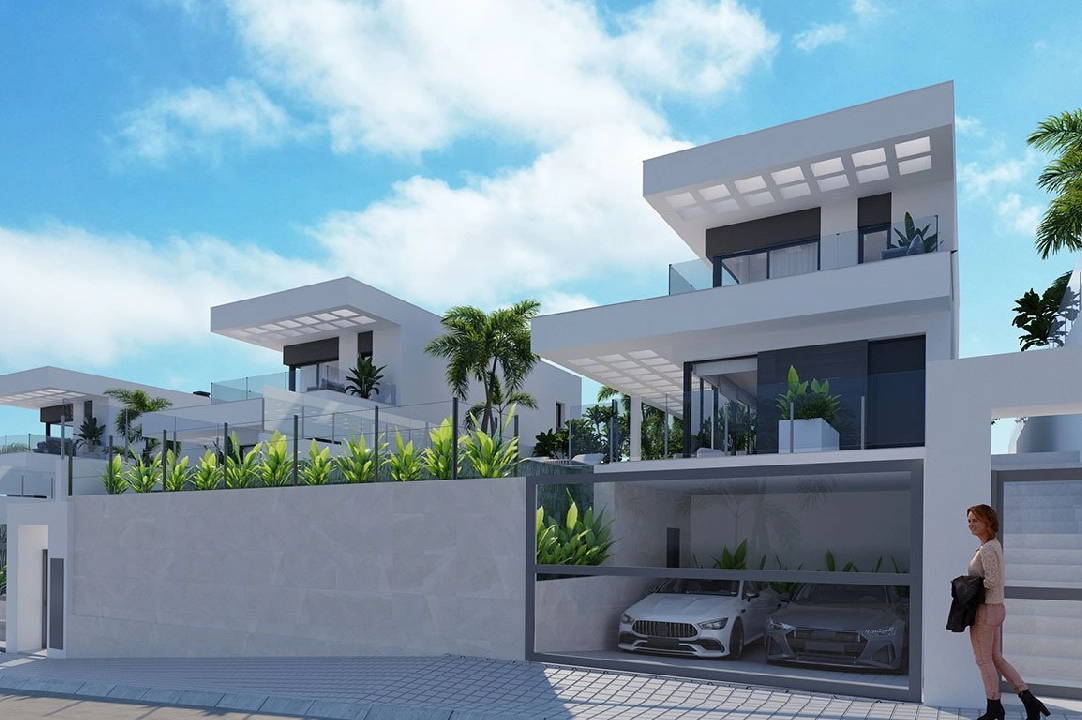 villa en Finestrat en venta, superficie 175 m², estado first owner, + fussboden, aire acondicionado, parcela 455 m², 3 dormitorios, 3 banos, piscina, ref.: HA-FIN-106-E01-4