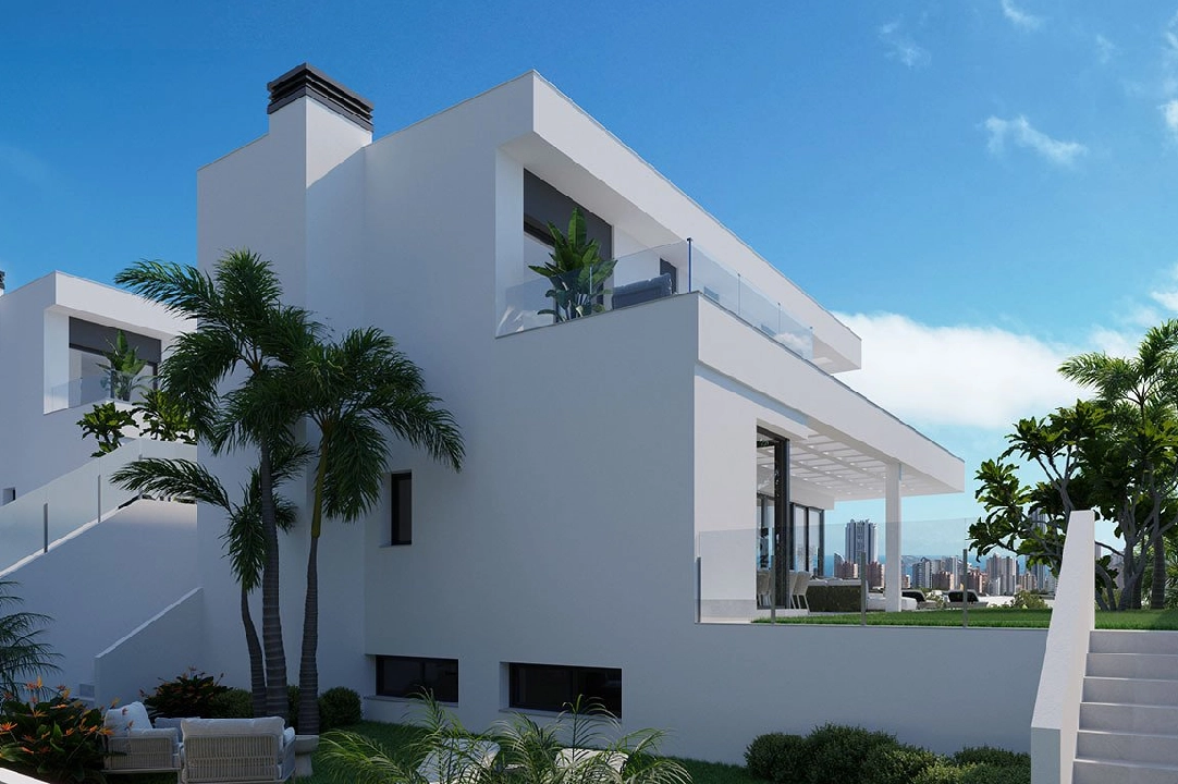 villa en Finestrat en venta, superficie 175 m², estado first owner, + fussboden, aire acondicionado, parcela 455 m², 3 dormitorios, 3 banos, piscina, ref.: HA-FIN-106-E01-5