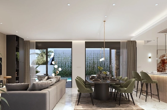 Villa in Ciudad Quesada zu verkaufen, Wohnfläche 167 m², Zustand Erstbezug, Klimaanlage, Grundstück 263 m², 3 Schlafzimmer, 2 Badezimmer, Pool, ref.: HA-CQN-121-E02-7