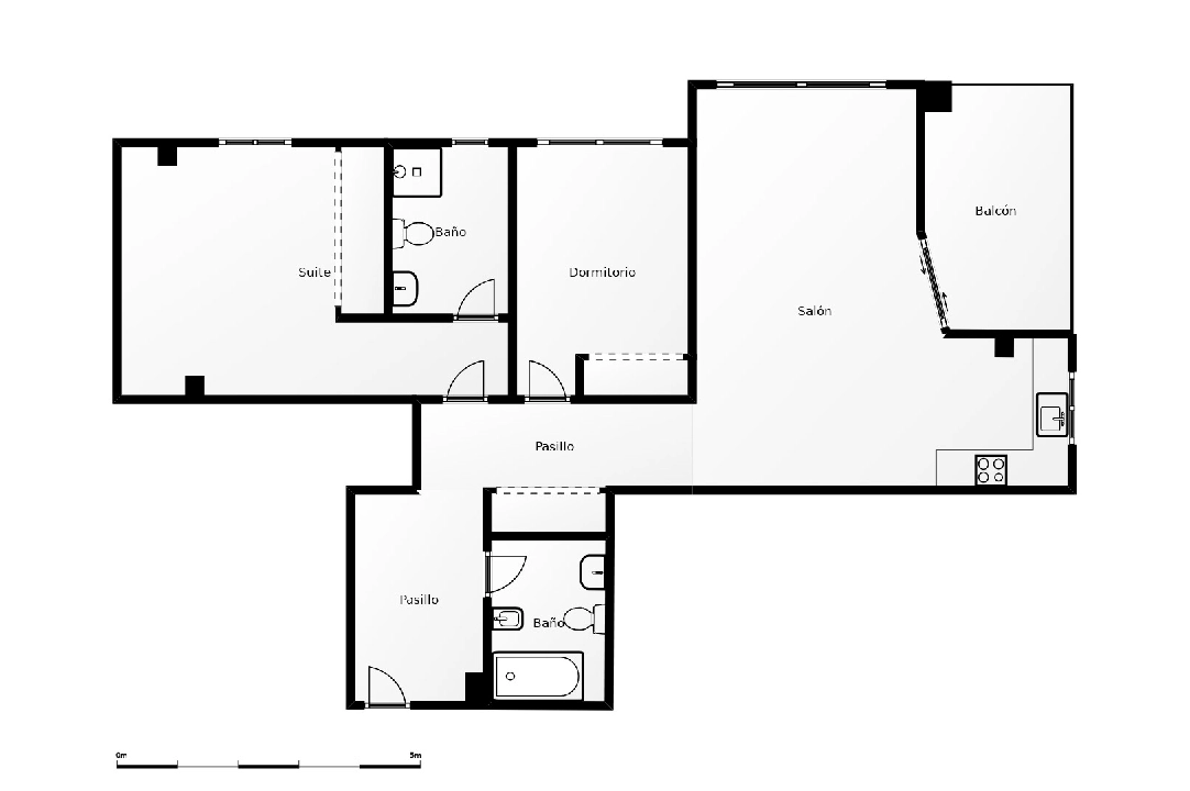 apartamento en Moraira(Moraira Centre) en venta, superficie 80 m², aire acondicionado, 2 dormitorios, 2 banos, ref.: CA-A-1860-AMBE-2