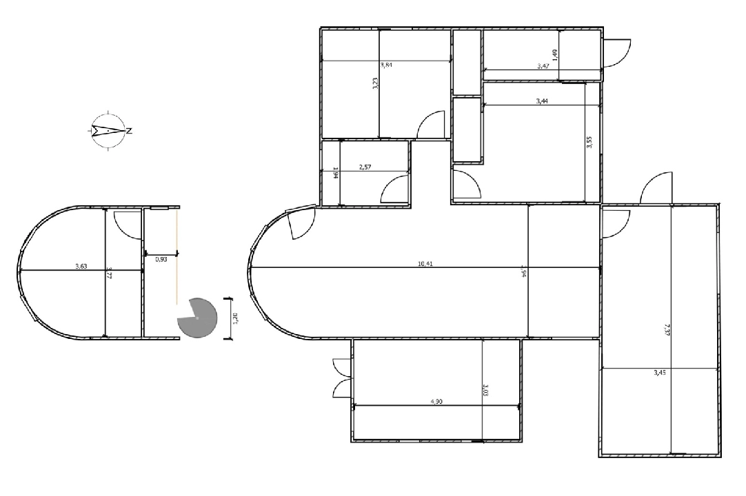 villa en Els Poblets en venta, superficie 117 m², ano de construccion 1985, + estufa, aire acondicionado, parcela 420 m², 3 dormitorios, 1 banos, piscina, ref.: O-V93414-20