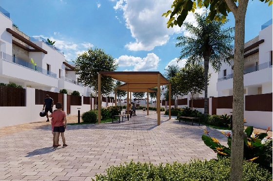 Doppelhaushälfte in Entrenaranjos zu verkaufen, Wohnfläche 73 m², Zustand Erstbezug, Grundstück 159 m², 2 Schlafzimmer, 2 Badezimmer, Pool, ref.: HA-ENN-201-D01-6