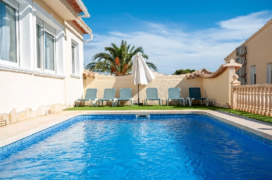 Villa in Calpe(Costeres) zu verkaufen, Wohnfläche 115 m², Klimaanlage, Grundstück 785 m², 3 Schlafzimmer, 2 Badezimmer, Pool, ref.: COB-3486-10535-19