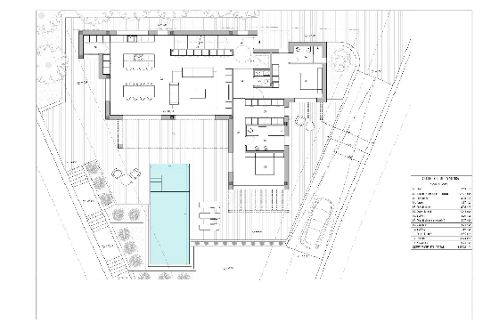 Villa in Moraira zu verkaufen, Wohnfläche 340 m², Baujahr 2024, Klimaanlage, Grundstück 1070 m², 4 Schlafzimmer, 4 Badezimmer, Pool, ref.: AM-12145DR-17