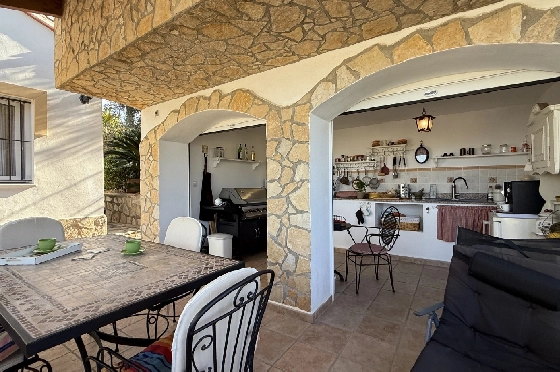 Villa in Pedreguer zu verkaufen, Wohnfläche 130 m², Baujahr 2002, Zustand gepflegt, + KLIMA, Klimaanlage, Grundstück 876 m², 3 Schlafzimmer, 2 Badezimmer, Pool, ref.: RG-1325-7