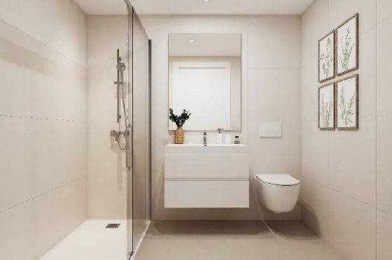Apartment in El Vergel zu verkaufen, Wohnfläche 86 m², Baujahr 2027, Klimaanlage, Grundstück 73 m², 3 Schlafzimmer, 2 Badezimmer, Pool, ref.: AH-EV-VI-1-01-0-A-6