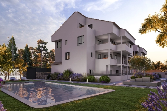 Apartment in Javea zu verkaufen, Wohnfläche 105 m², + KLIMA, Klimaanlage, Grundstück 15 m², 3 Schlafzimmer, 2 Badezimmer, Pool, ref.: IV-P1-5-19