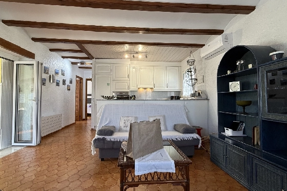 Villa in Els Poblets zur Ferienvermietung, Wohnfläche 100 m², Baujahr 1983, Zustand gepflegt, + KLIMA, Klimaanlage, Grundstück 353 m², 3 Schlafzimmer, 1 Badezimmer, Pool, ref.: T-0325-5