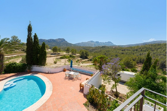 Villa in Benissa zu verkaufen, Wohnfläche 326 m², Baujahr 1989, + Zentralheizung, Klimaanlage, Grundstück 4389 m², 5 Schlafzimmer, 3 Badezimmer, Pool, ref.: PV-141-02013P-42