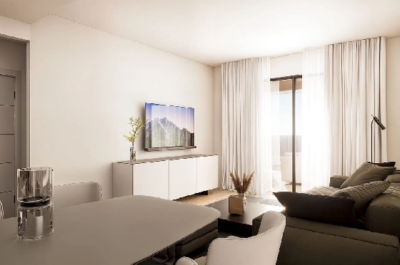 Penthouse Apartment in Finestrat zu verkaufen, Wohnfläche 154 m², Zustand Erstbezug, 2 Schlafzimmer, 2 Badezimmer, Pool, ref.: HA-FIN-318-A02-13