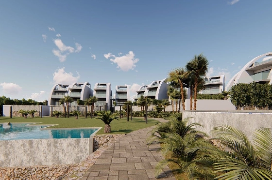 Erdgeschoss Apartment in Rojales zu verkaufen, Wohnfläche 258 m², Zustand Erstbezug, Klimaanlage, 4 Schlafzimmer, 3 Badezimmer, Pool, ref.: HA-RON-521-A08-4