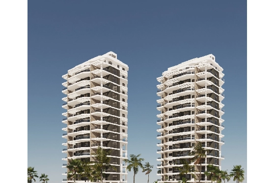 Apartment in Calpe zu verkaufen, Wohnfläche 82 m², Klimaanlage, Grundstück 25 m², 2 Schlafzimmer, 2 Badezimmer, Pool, ref.: GE-J16A-11