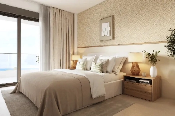 Apartment in El Vergel zu verkaufen, Wohnfläche 95 m², Baujahr 2027, Klimaanlage, Grundstück 43 m², 3 Schlafzimmer, 2 Badezimmer, Pool, ref.: AH-EV-VI-1-01-03-E-17