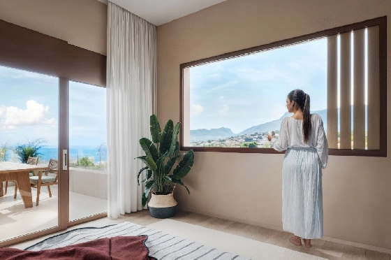 Villa in Calpe zu verkaufen, Wohnfläche 324 m², Baujahr 2025, Klimaanlage, Grundstück 800 m², 3 Schlafzimmer, 3 Badezimmer, Pool, ref.: AM-12624DA-10