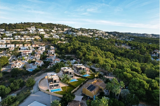 Villa in Calpe zu verkaufen, Wohnfläche 324 m², Baujahr 2025, Klimaanlage, Grundstück 800 m², 3 Schlafzimmer, 3 Badezimmer, Pool, ref.: AM-12624DA-4