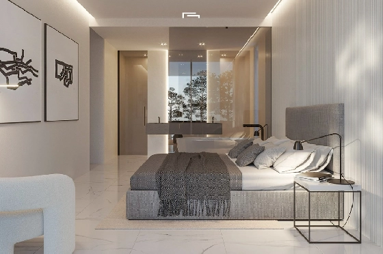 Villa in Moraira zu verkaufen, Klimaanlage, Grundstück 1864 m², 5 Schlafzimmer, 6 Badezimmer, Pool, ref.: AVS-55265-7