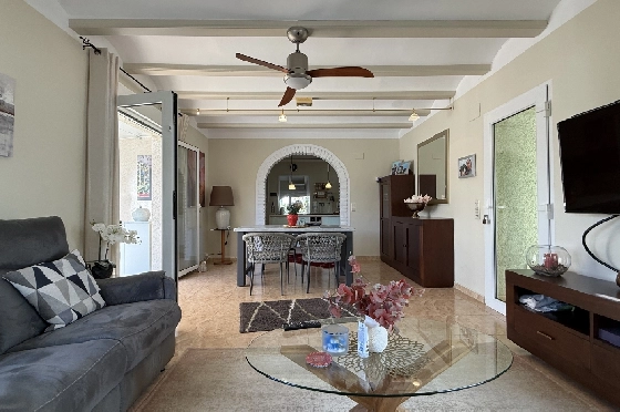 Villa in Els Poblets zu verkaufen, Wohnfläche 105 m², Baujahr 1990, + Zentralheizung, Klimaanlage, Grundstück 536 m², 2 Schlafzimmer, 2 Badezimmer, Pool, ref.: JS-0326-7