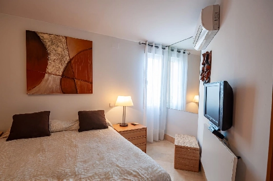 Apartment in Calpe(Playa de Fossa Levante) zu verkaufen, Wohnfläche 55 m², Klimaanlage, 1 Schlafzimmer, 1 Badezimmer, Pool, ref.: COB-3554-10535-14
