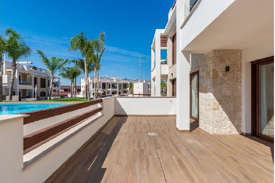 Erdgeschoss Apartment in Torrevieja zu verkaufen, Wohnfläche 100 m², Zustand Erstbezug, 3 Schlafzimmer, 2 Badezimmer, Pool, ref.: HA-TON-159-A03-14