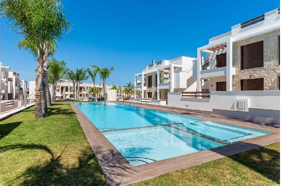 Erdgeschoss Apartment in Torrevieja zu verkaufen, Wohnfläche 100 m², Zustand Erstbezug, 3 Schlafzimmer, 2 Badezimmer, Pool, ref.: HA-TON-159-A03-3