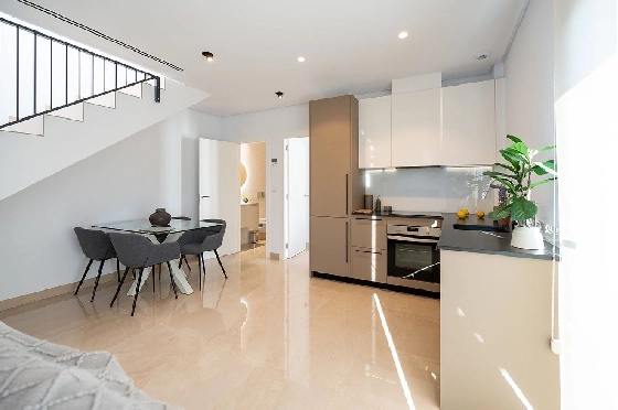Doppelhaushälfte in La Marina zu verkaufen, Wohnfläche 99 m², Zustand Erstbezug, Klimaanlage, Grundstück 137 m², 3 Schlafzimmer, 3 Badezimmer, Pool, ref.: HA-MAN-253-D01-8